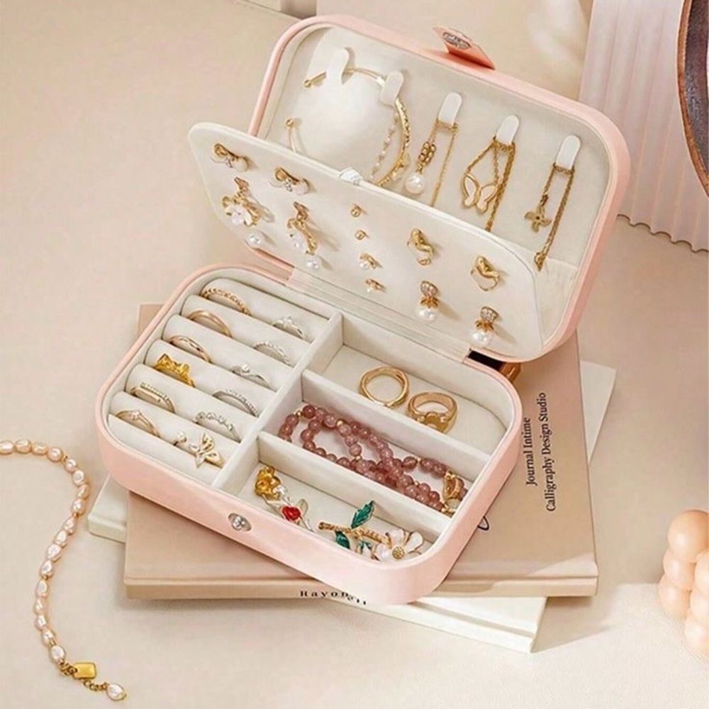 Travel Jewelry Organizer Portable Small Jewelry Box
